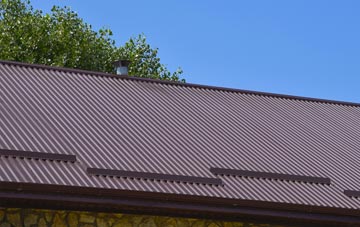 typical Bont Newydd corrugated roof uses