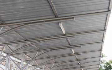 installing Bont Newydd metal roofing